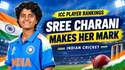 ICC ర్యాంకింగ్స్‌లో శ్రీచరణి ప్రపంచ రికార్డు.. 817 పాయింట్లతో నంబర్ వన్